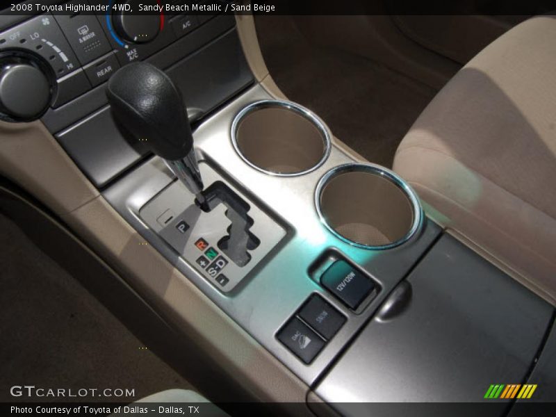 Sandy Beach Metallic / Sand Beige 2008 Toyota Highlander 4WD