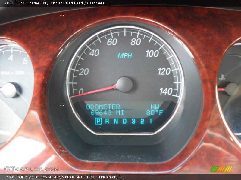 Crimson Red Pearl / Cashmere 2006 Buick Lucerne CXL