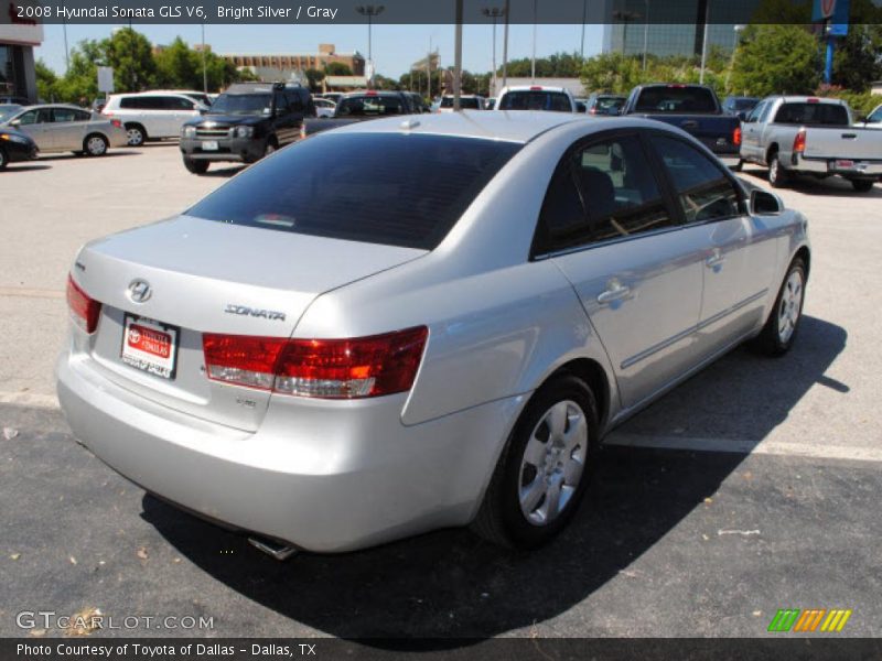 Bright Silver / Gray 2008 Hyundai Sonata GLS V6