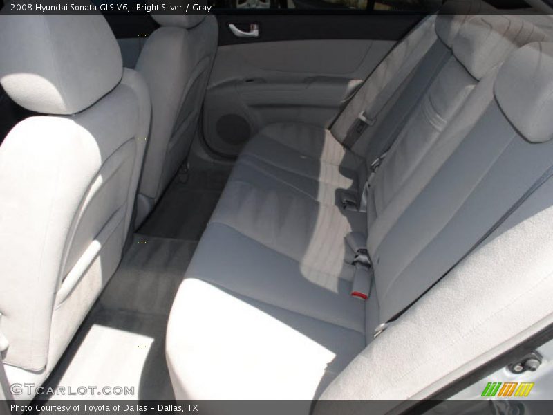 Bright Silver / Gray 2008 Hyundai Sonata GLS V6