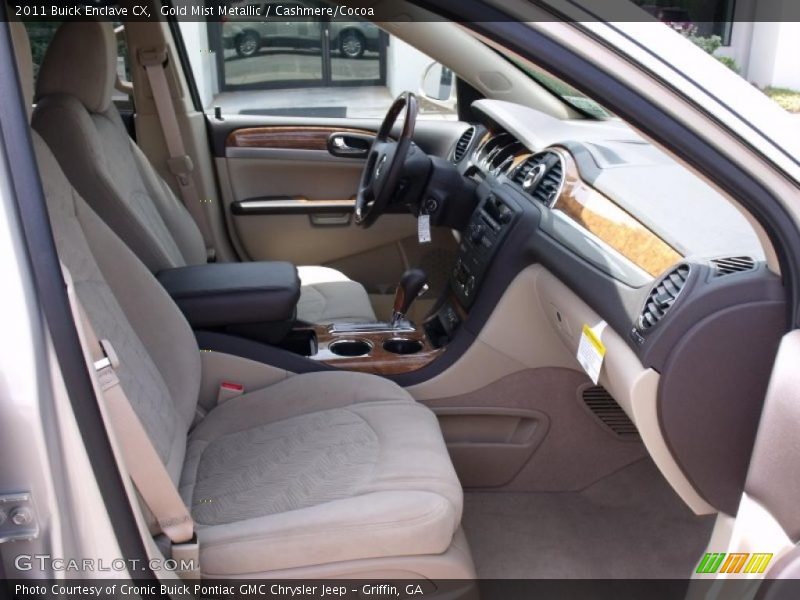 Gold Mist Metallic / Cashmere/Cocoa 2011 Buick Enclave CX