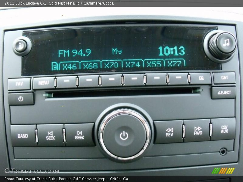Gold Mist Metallic / Cashmere/Cocoa 2011 Buick Enclave CX
