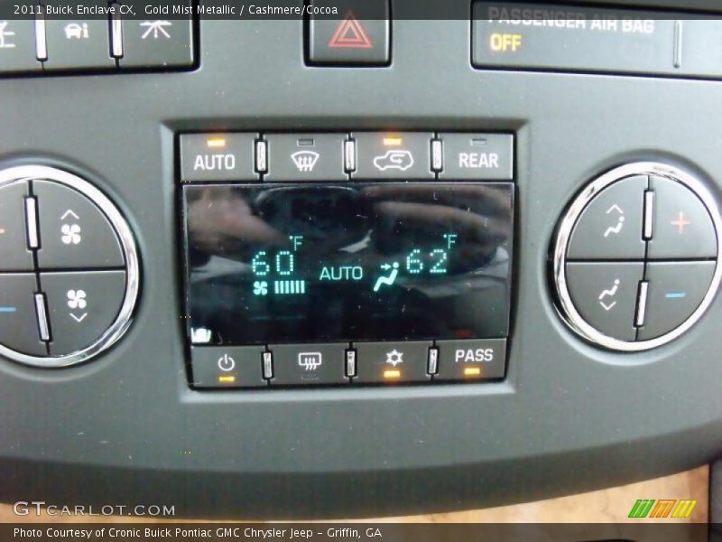 Gold Mist Metallic / Cashmere/Cocoa 2011 Buick Enclave CX