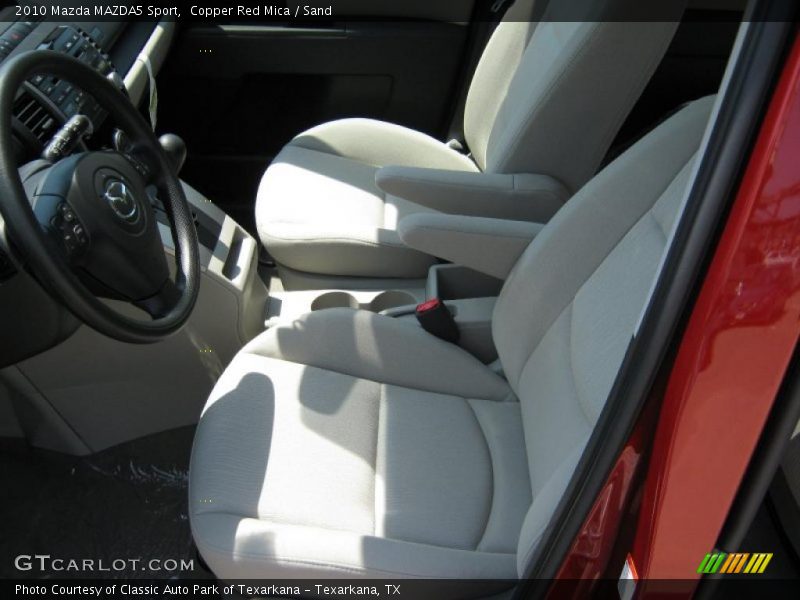 Copper Red Mica / Sand 2010 Mazda MAZDA5 Sport