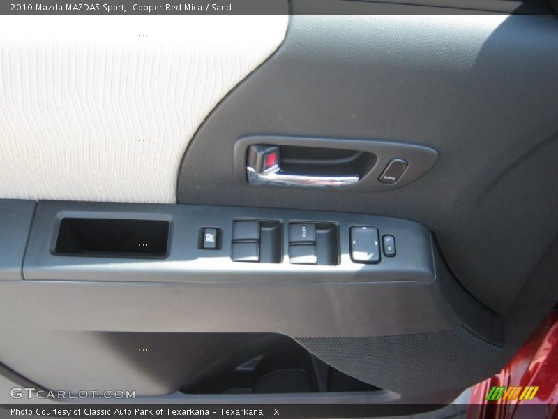 Copper Red Mica / Sand 2010 Mazda MAZDA5 Sport