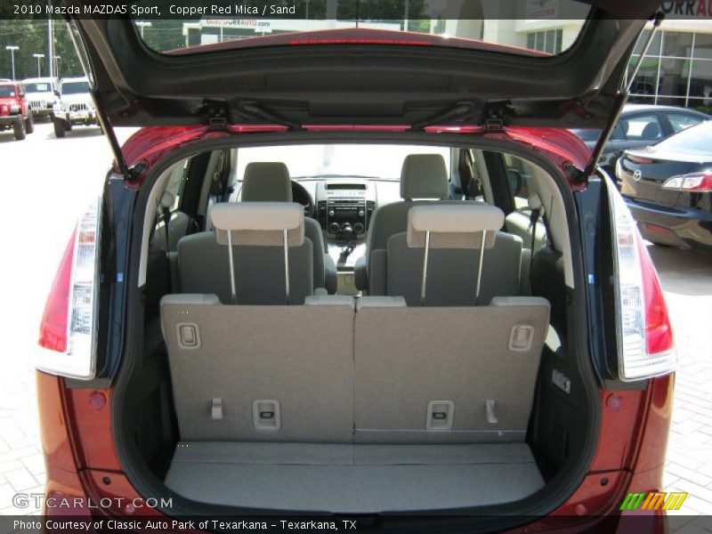 Copper Red Mica / Sand 2010 Mazda MAZDA5 Sport