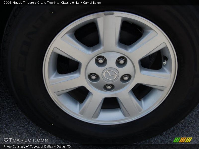 Classic White / Camel Beige 2008 Mazda Tribute s Grand Touring