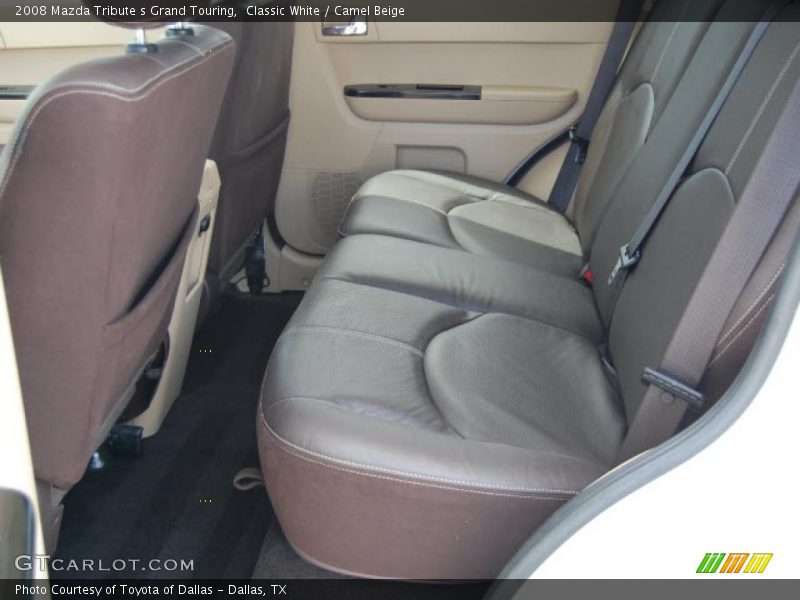 Classic White / Camel Beige 2008 Mazda Tribute s Grand Touring