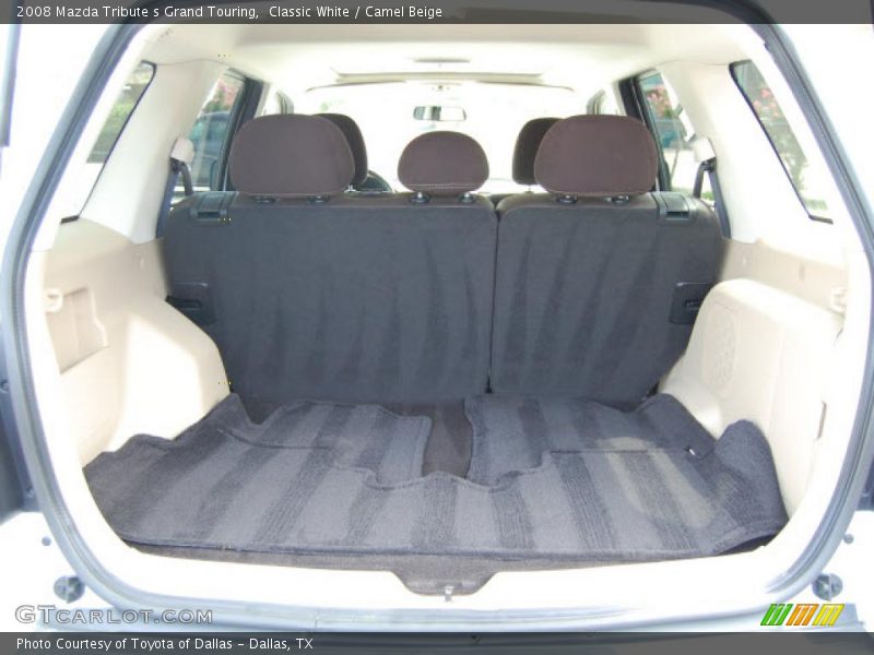 Classic White / Camel Beige 2008 Mazda Tribute s Grand Touring
