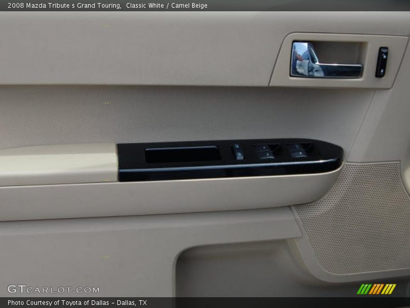 Classic White / Camel Beige 2008 Mazda Tribute s Grand Touring
