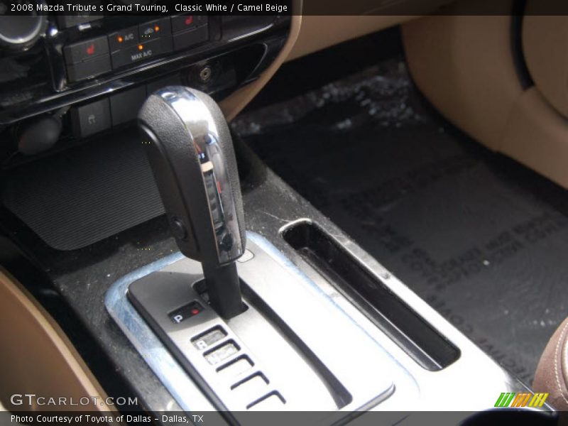 Classic White / Camel Beige 2008 Mazda Tribute s Grand Touring