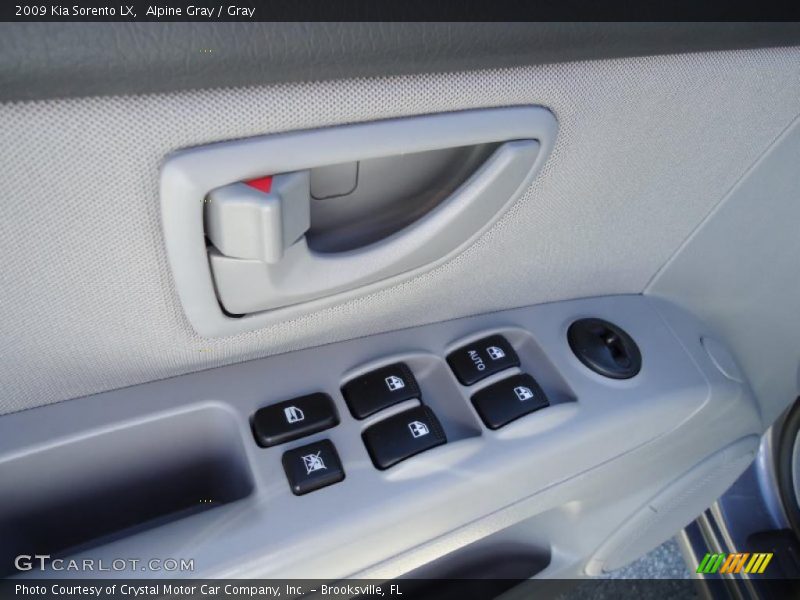 Alpine Gray / Gray 2009 Kia Sorento LX