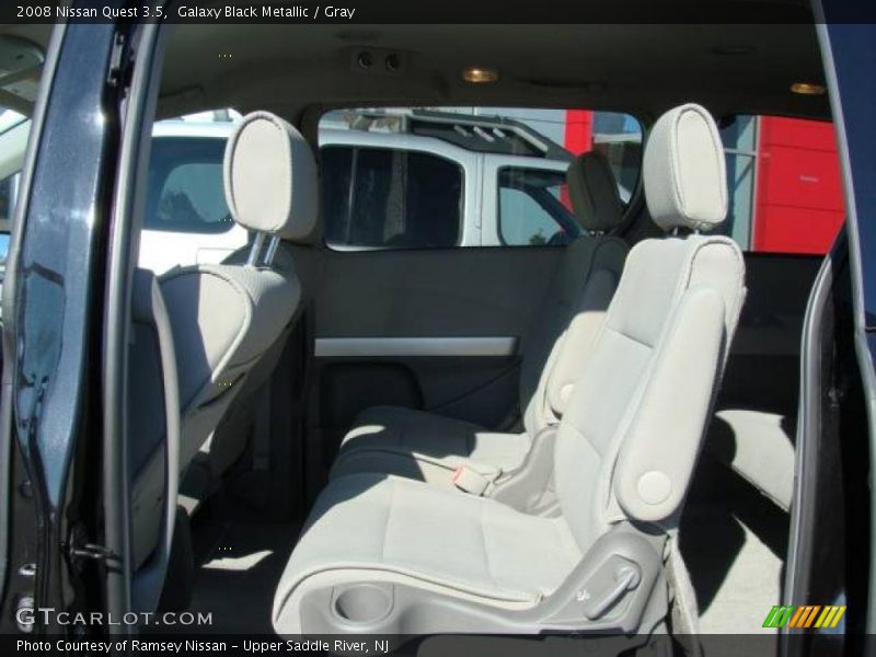 Galaxy Black Metallic / Gray 2008 Nissan Quest 3.5