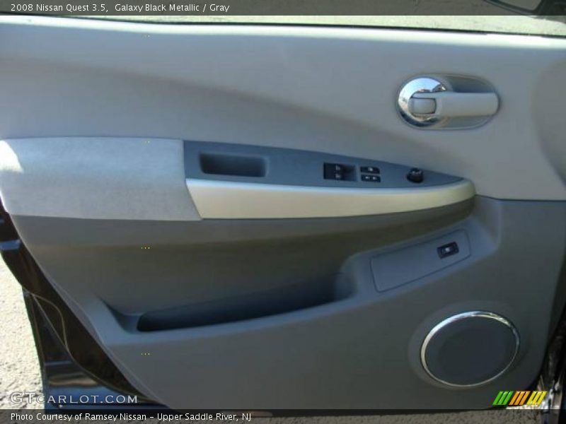 Galaxy Black Metallic / Gray 2008 Nissan Quest 3.5
