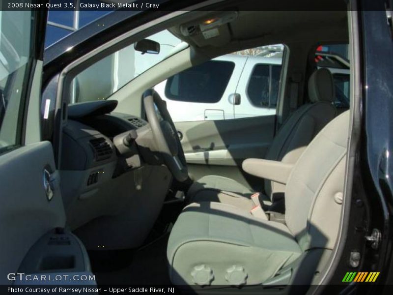 Galaxy Black Metallic / Gray 2008 Nissan Quest 3.5