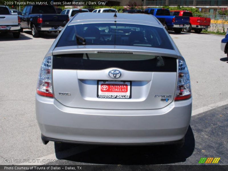 Classic Silver Metallic / Dark Gray 2009 Toyota Prius Hybrid