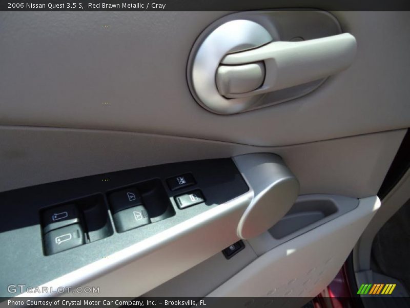 Red Brawn Metallic / Gray 2006 Nissan Quest 3.5 S