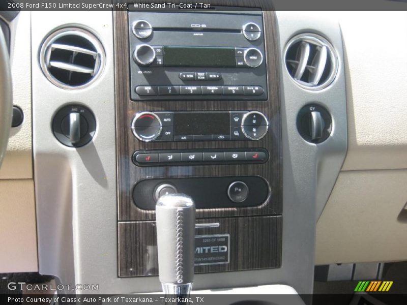 White Sand Tri-Coat / Tan 2008 Ford F150 Limited SuperCrew 4x4