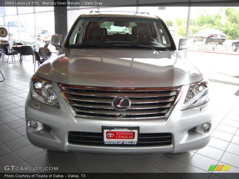 Mercury Silver Metallic / Dark Gray 2009 Lexus LX 570