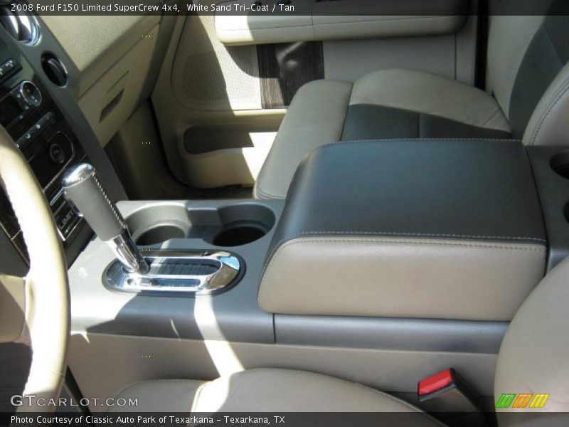 White Sand Tri-Coat / Tan 2008 Ford F150 Limited SuperCrew 4x4