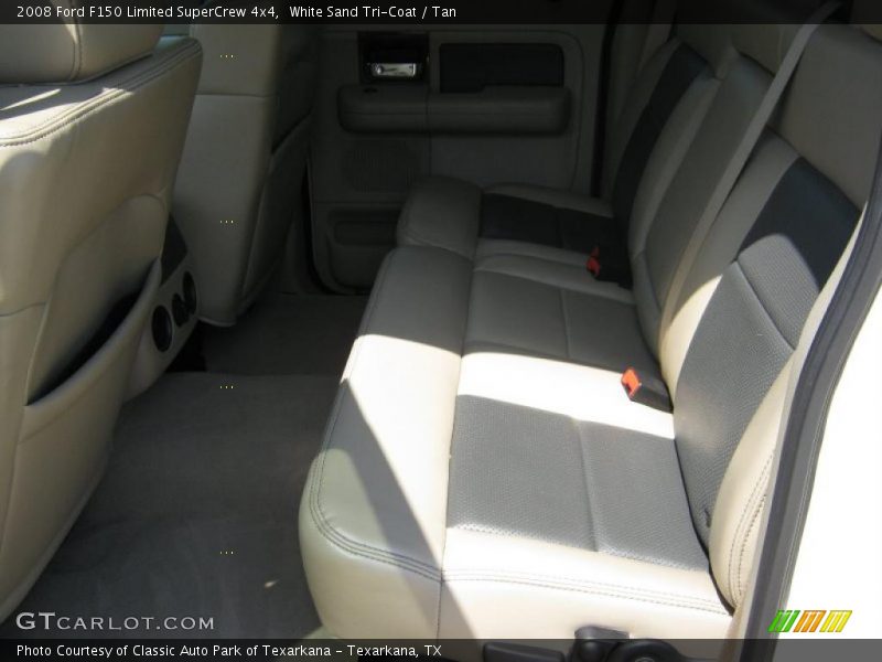 White Sand Tri-Coat / Tan 2008 Ford F150 Limited SuperCrew 4x4