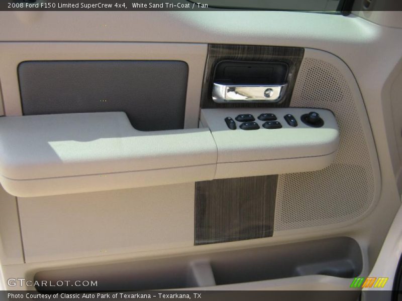 White Sand Tri-Coat / Tan 2008 Ford F150 Limited SuperCrew 4x4