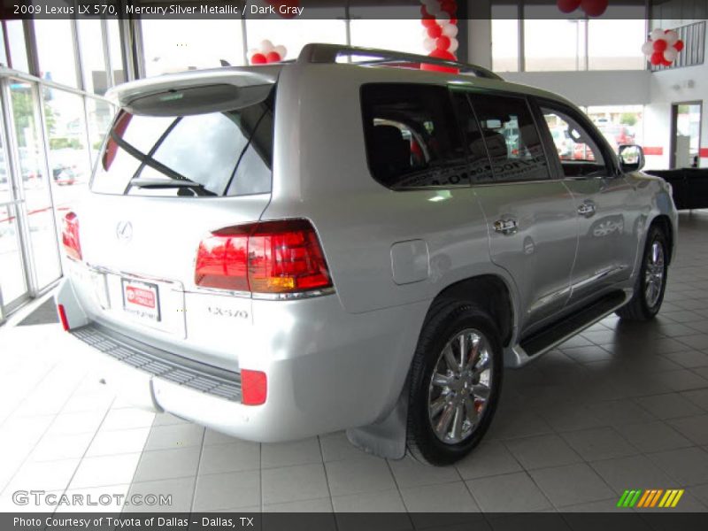 Mercury Silver Metallic / Dark Gray 2009 Lexus LX 570
