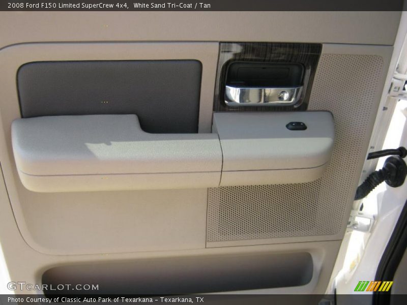 White Sand Tri-Coat / Tan 2008 Ford F150 Limited SuperCrew 4x4