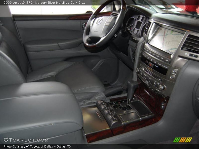 Mercury Silver Metallic / Dark Gray 2009 Lexus LX 570