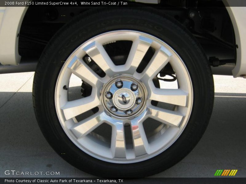 White Sand Tri-Coat / Tan 2008 Ford F150 Limited SuperCrew 4x4
