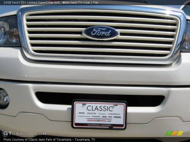 White Sand Tri-Coat / Tan 2008 Ford F150 Limited SuperCrew 4x4