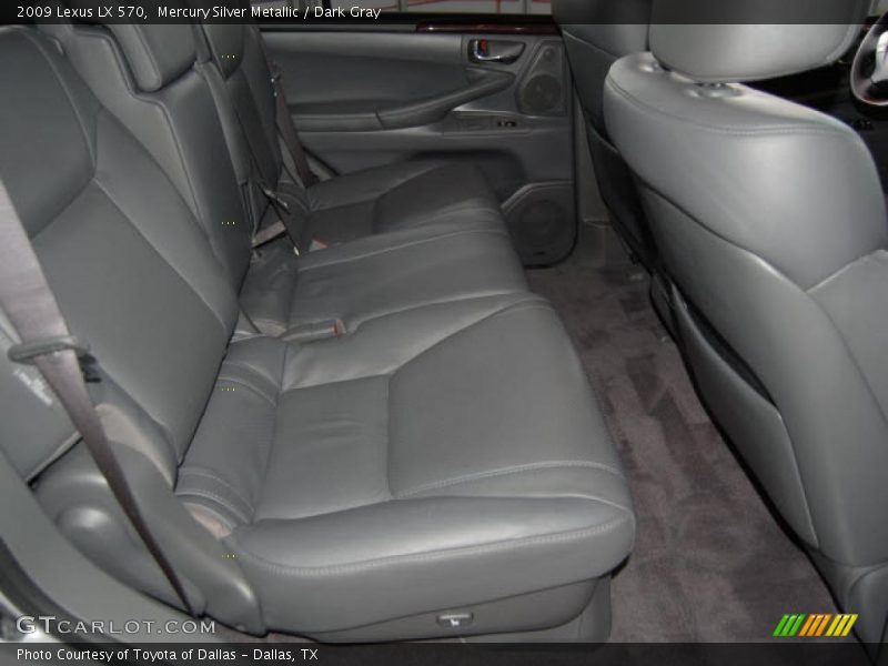 Mercury Silver Metallic / Dark Gray 2009 Lexus LX 570