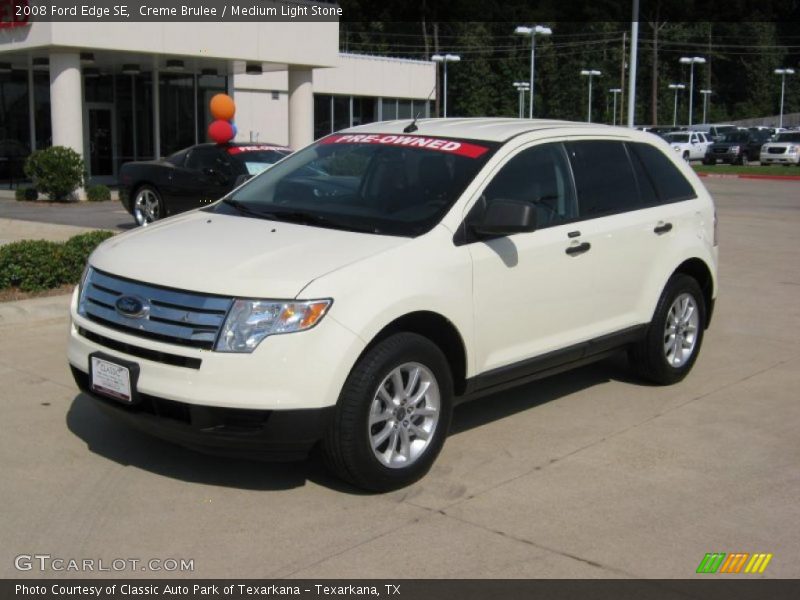 Creme Brulee / Medium Light Stone 2008 Ford Edge SE