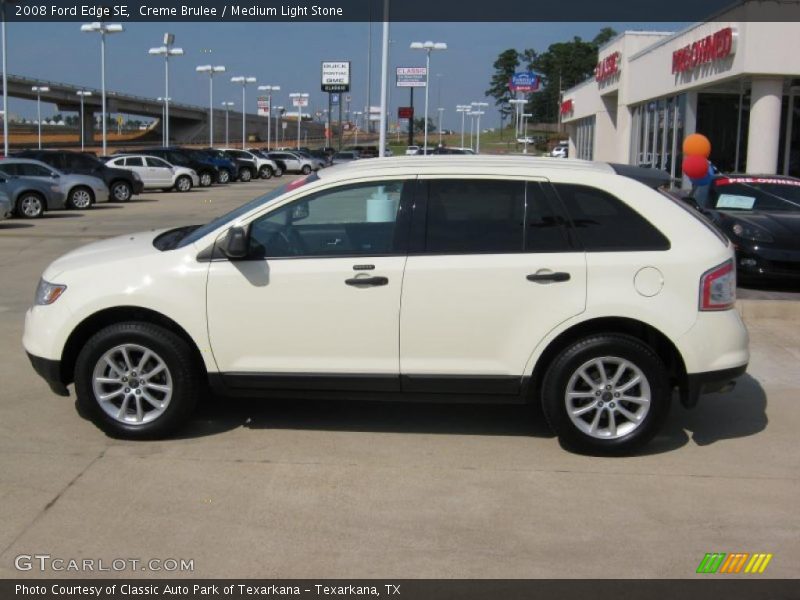 Creme Brulee / Medium Light Stone 2008 Ford Edge SE
