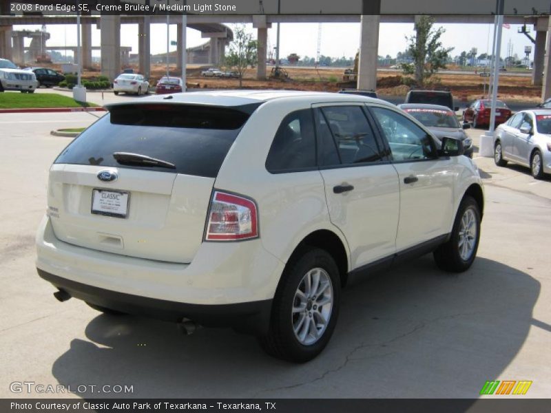 Creme Brulee / Medium Light Stone 2008 Ford Edge SE