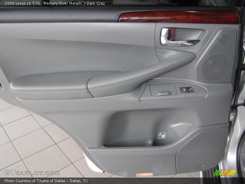 Mercury Silver Metallic / Dark Gray 2009 Lexus LX 570