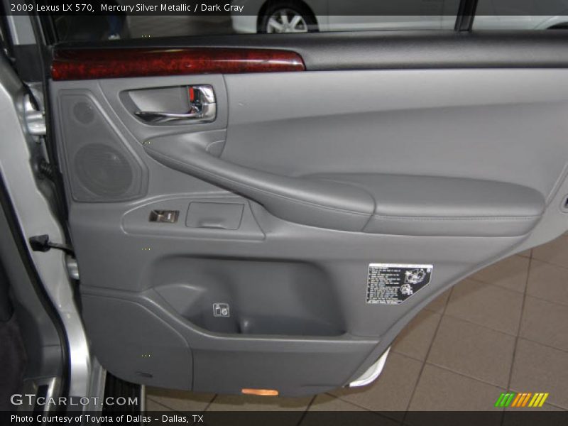 Mercury Silver Metallic / Dark Gray 2009 Lexus LX 570