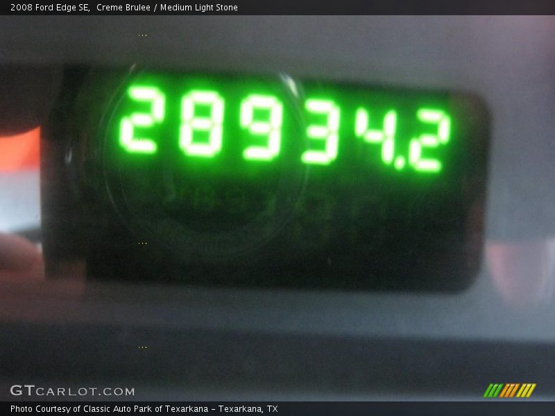 Creme Brulee / Medium Light Stone 2008 Ford Edge SE