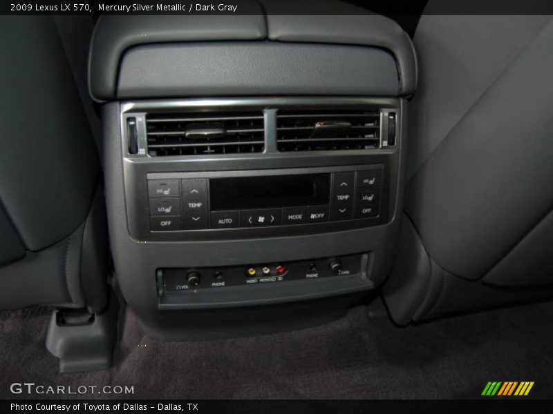 Mercury Silver Metallic / Dark Gray 2009 Lexus LX 570