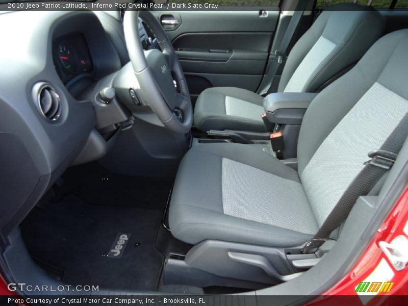Inferno Red Crystal Pearl / Dark Slate Gray 2010 Jeep Patriot Latitude