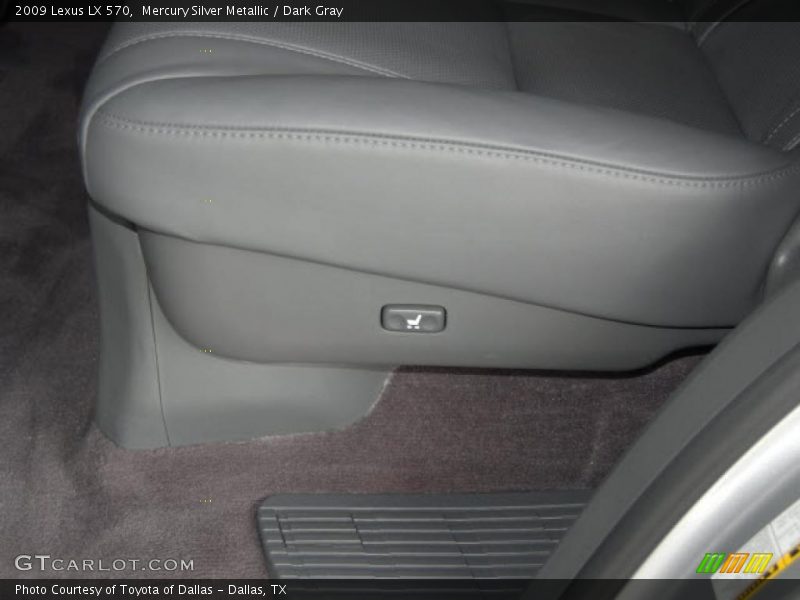 Mercury Silver Metallic / Dark Gray 2009 Lexus LX 570