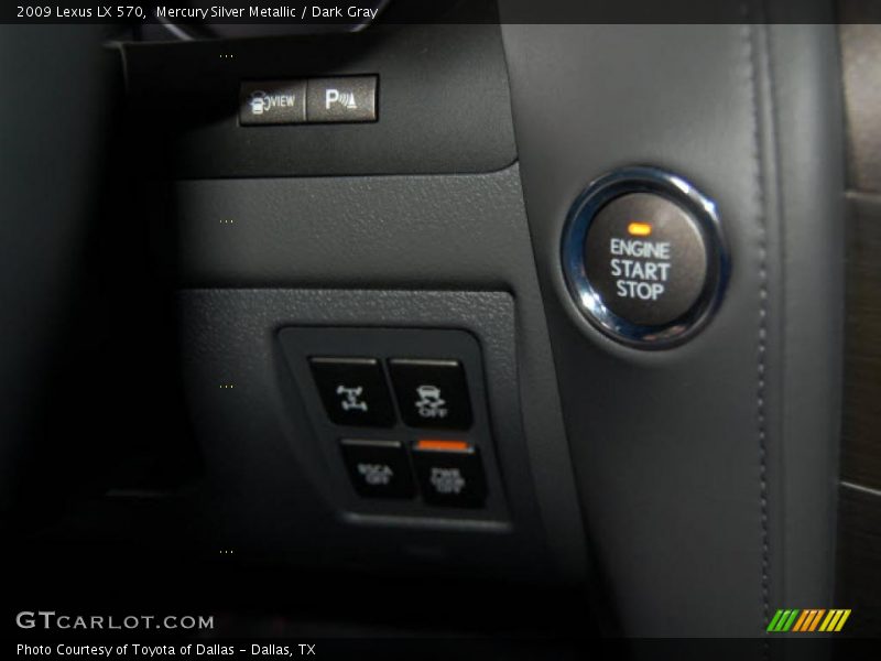 Mercury Silver Metallic / Dark Gray 2009 Lexus LX 570