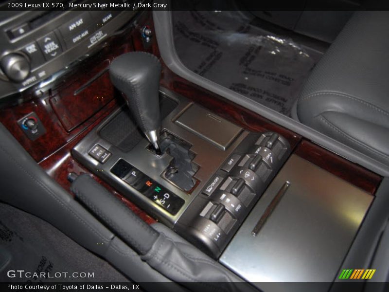Mercury Silver Metallic / Dark Gray 2009 Lexus LX 570