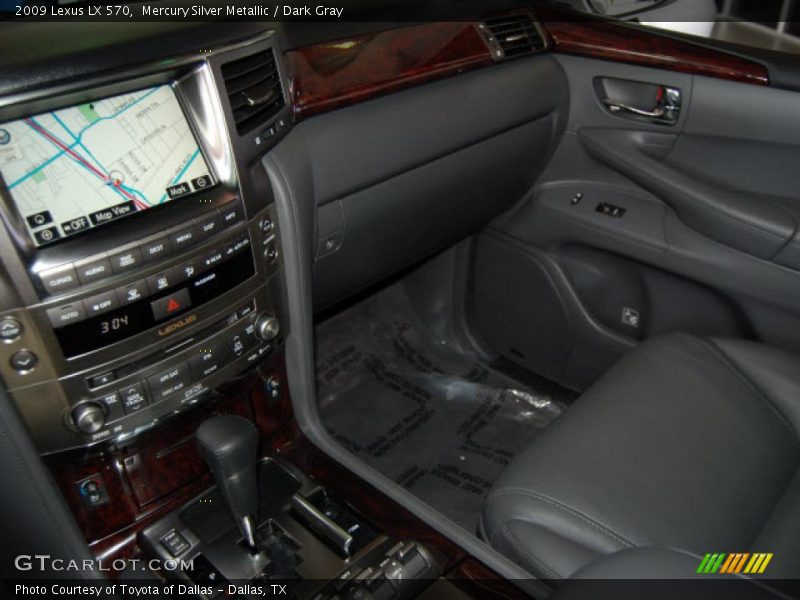 Mercury Silver Metallic / Dark Gray 2009 Lexus LX 570