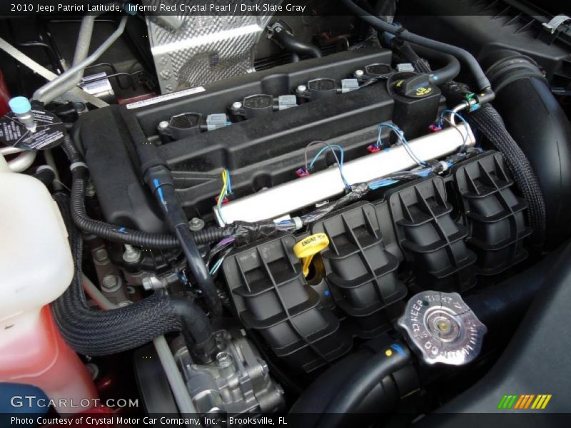 Inferno Red Crystal Pearl / Dark Slate Gray 2010 Jeep Patriot Latitude