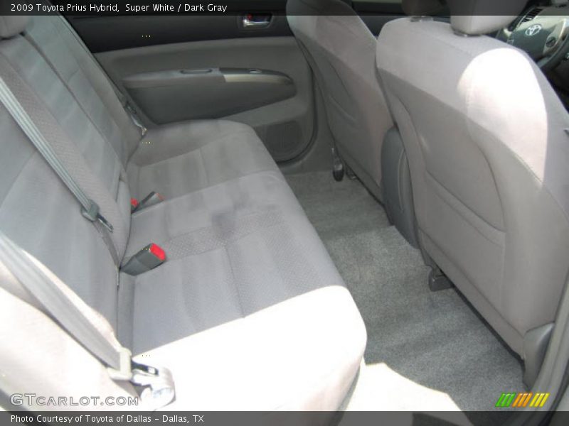 Super White / Dark Gray 2009 Toyota Prius Hybrid
