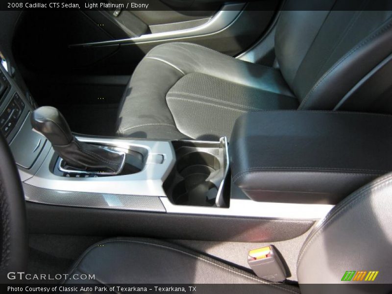 Light Platinum / Ebony 2008 Cadillac CTS Sedan