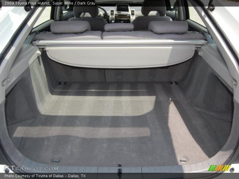 Super White / Dark Gray 2009 Toyota Prius Hybrid