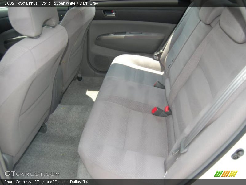 Super White / Dark Gray 2009 Toyota Prius Hybrid