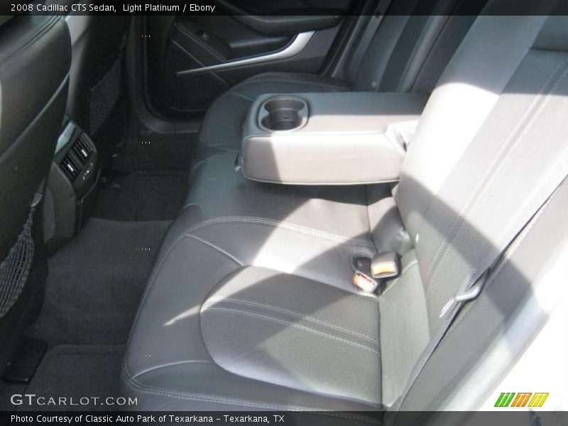 Light Platinum / Ebony 2008 Cadillac CTS Sedan